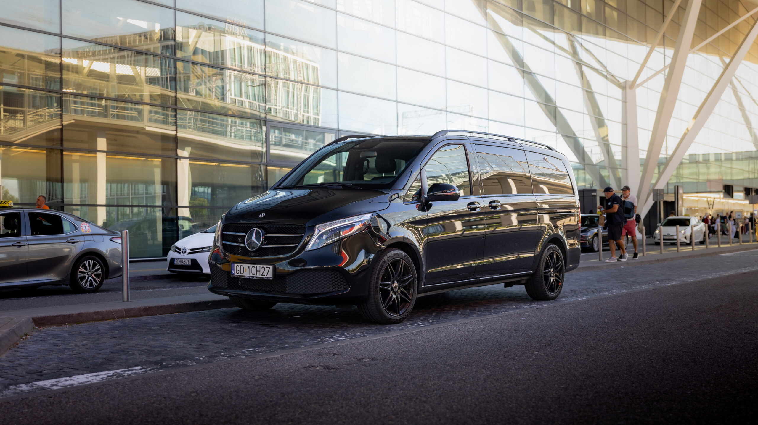 Mercedes V-Klasa 250d — wnętrze