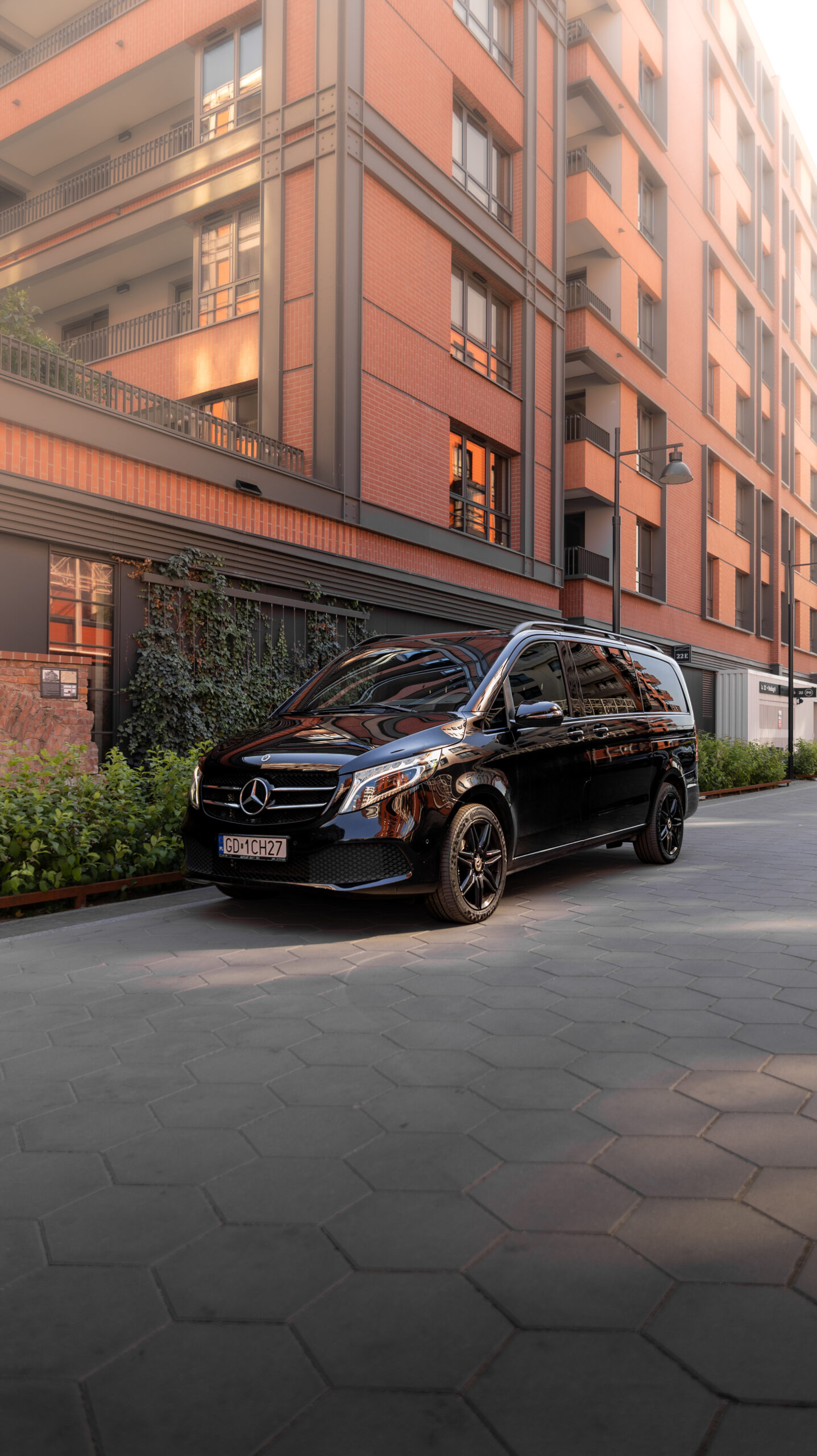 Mercedes V-Klasa 250d — widok z przodu
