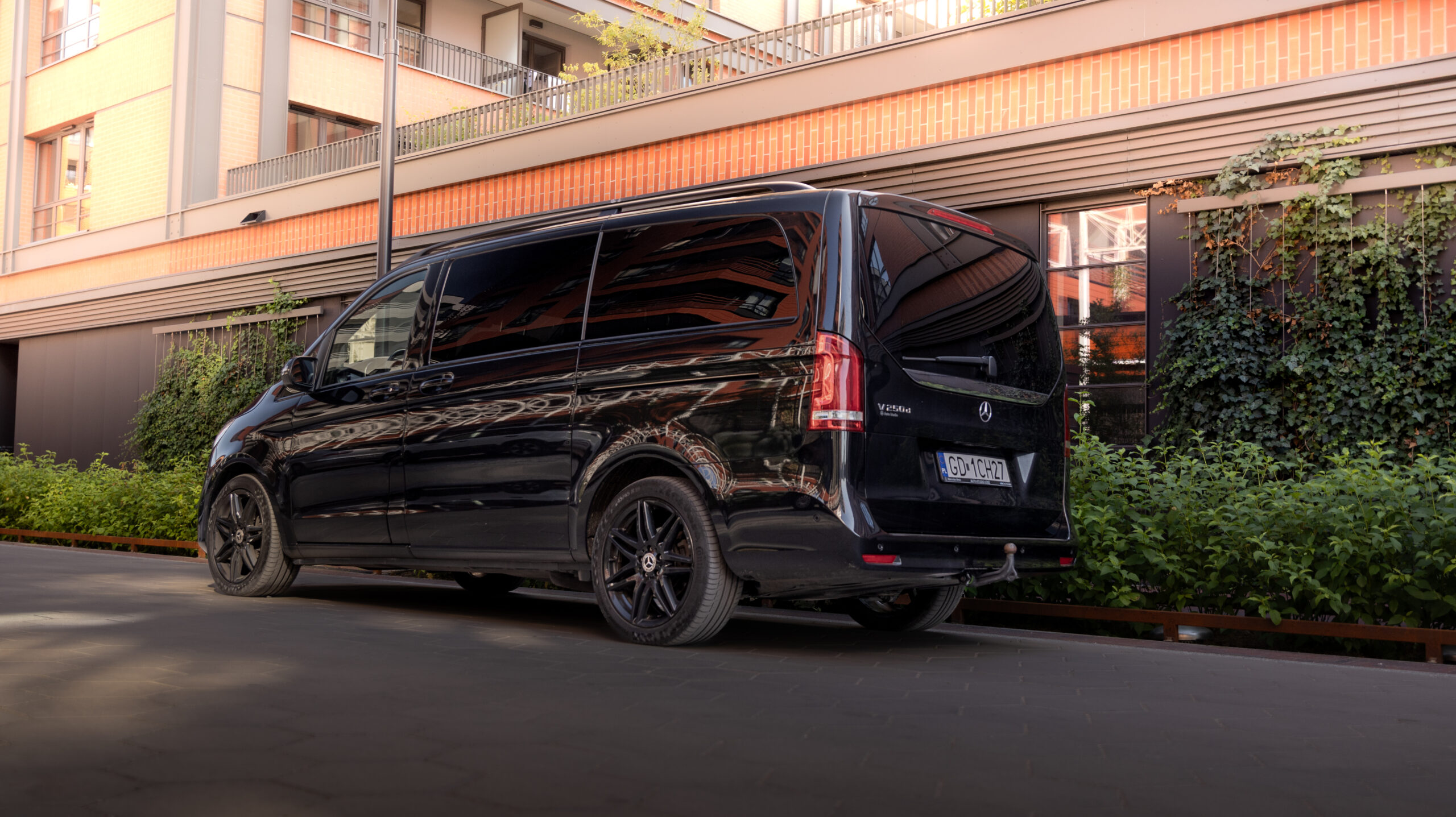 Mercedes V-Klasa 250d — widok z przodu