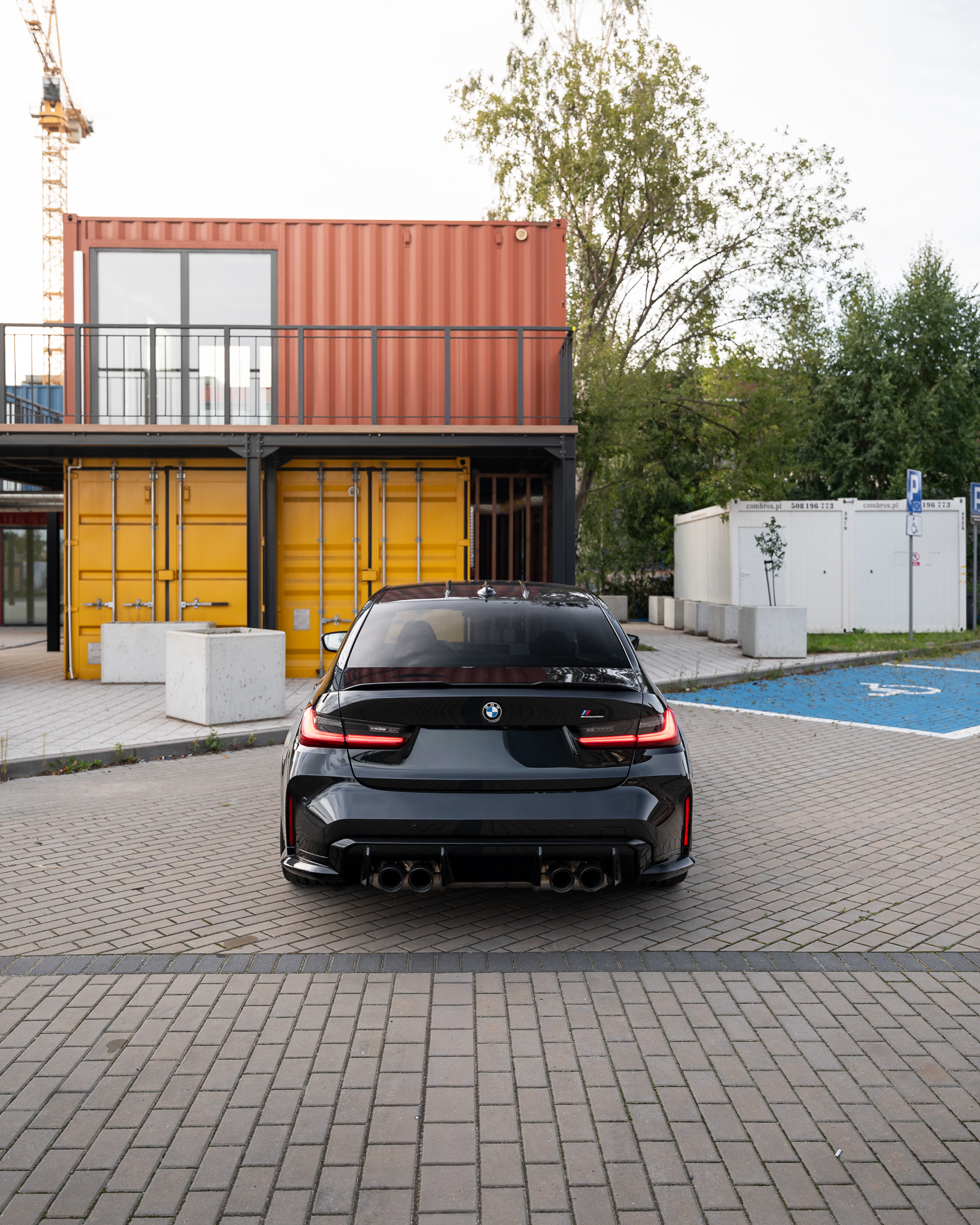 BMW M3 Competition tył